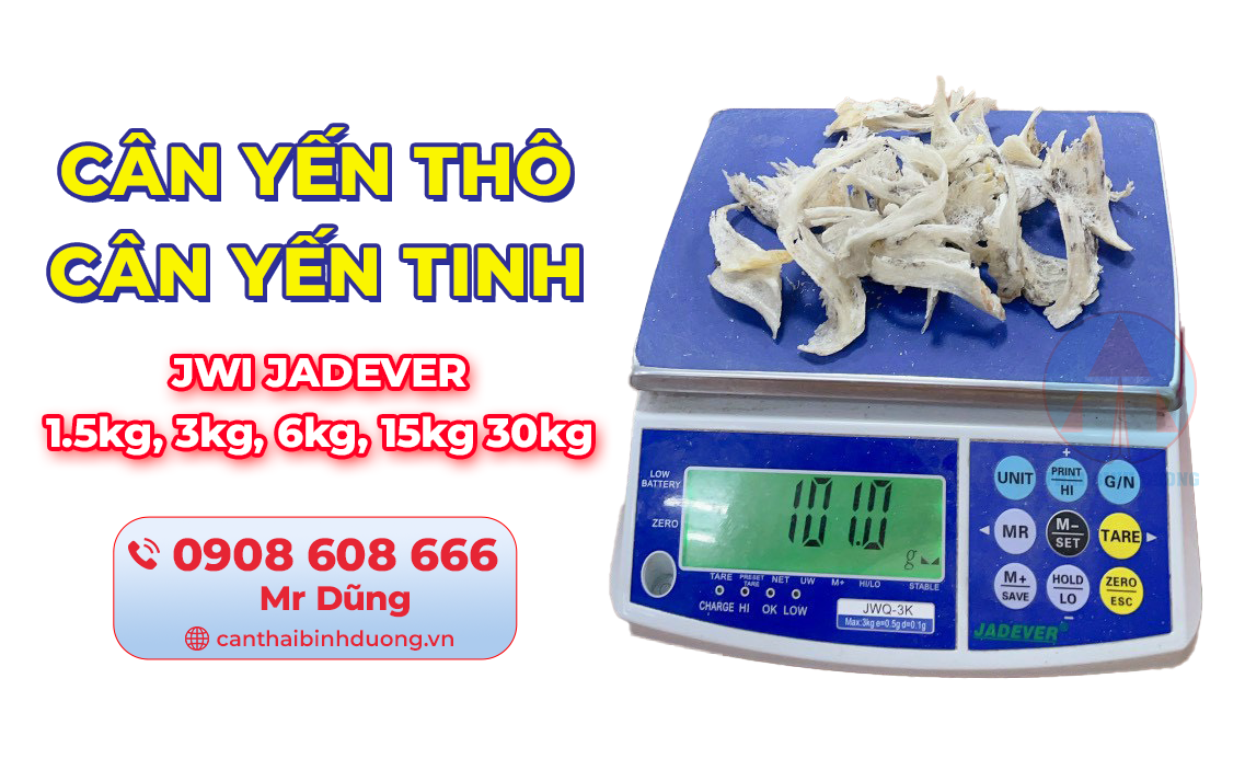 Cân yến thô cân yến tinh JWI